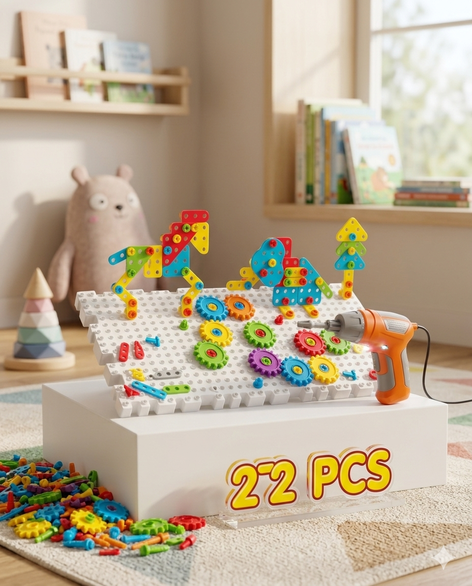 3D 6in1 Creative Building Set