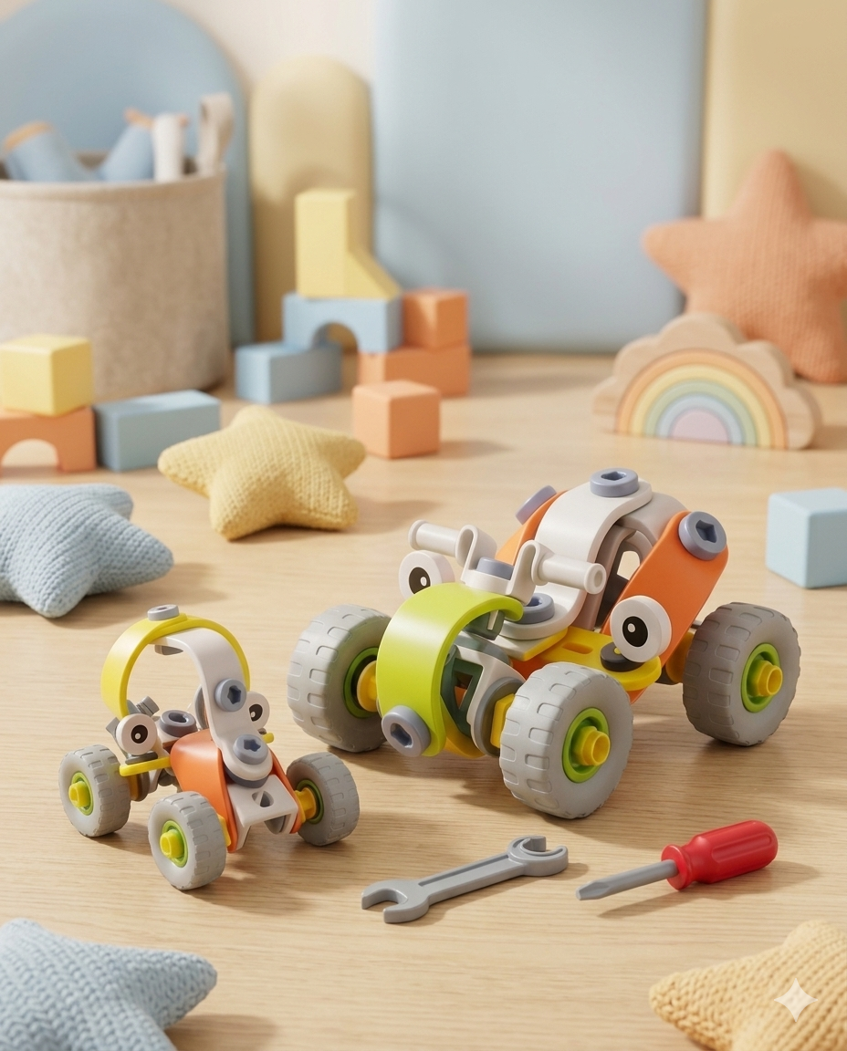 Build & Play - Car Building Playset