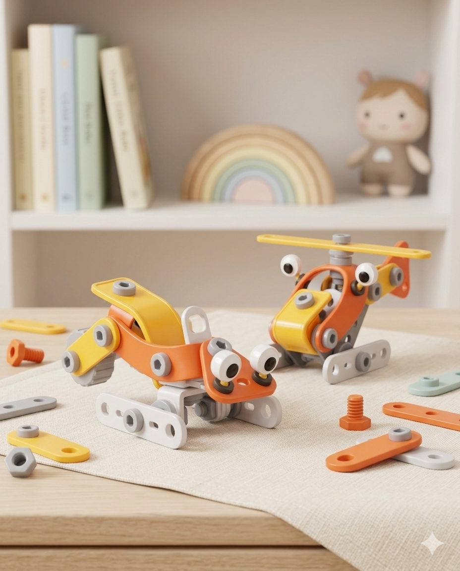 Build & Play - Vehicle Building Playset