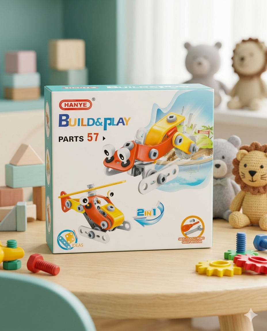 Build & Play - Vehicle Building Playset