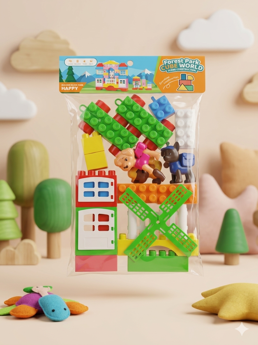Building Blocks Farm Set
