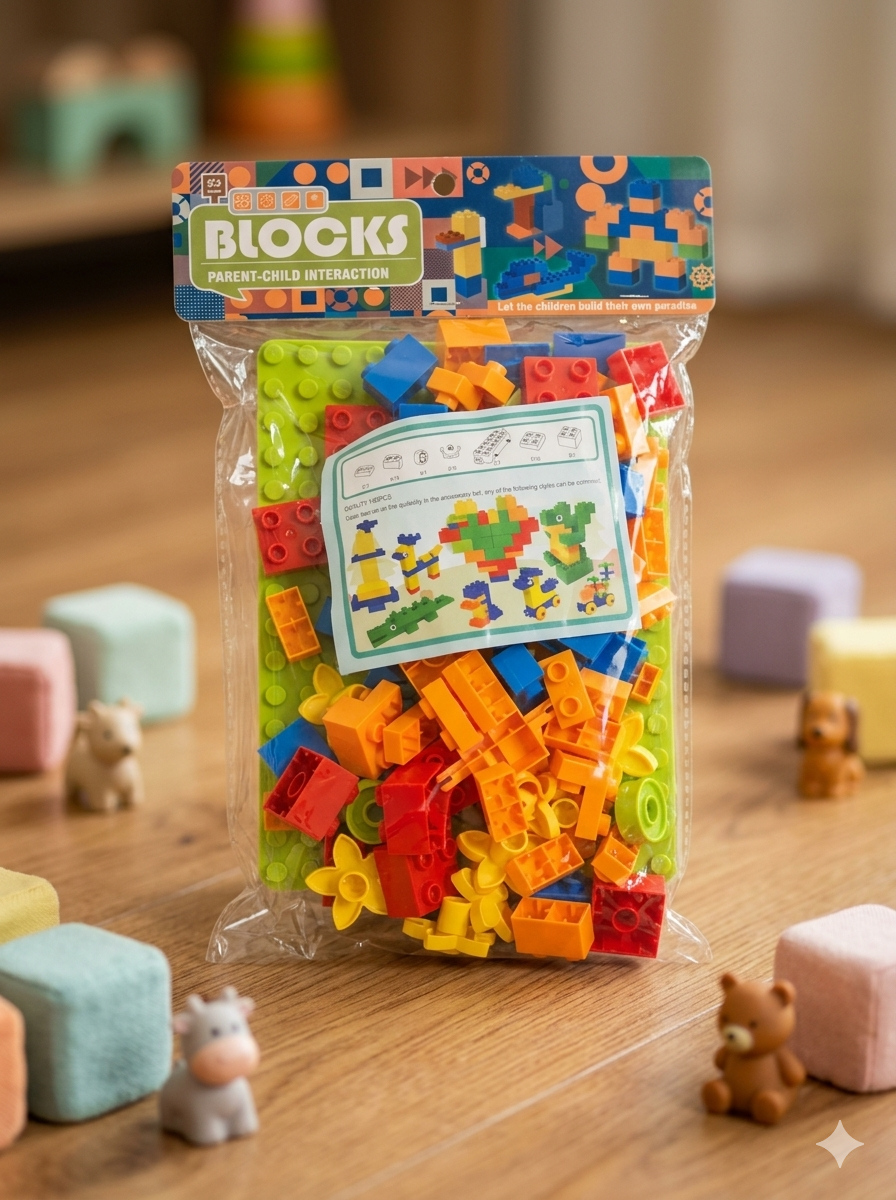 Building Blocks Set (100 Pieces)
