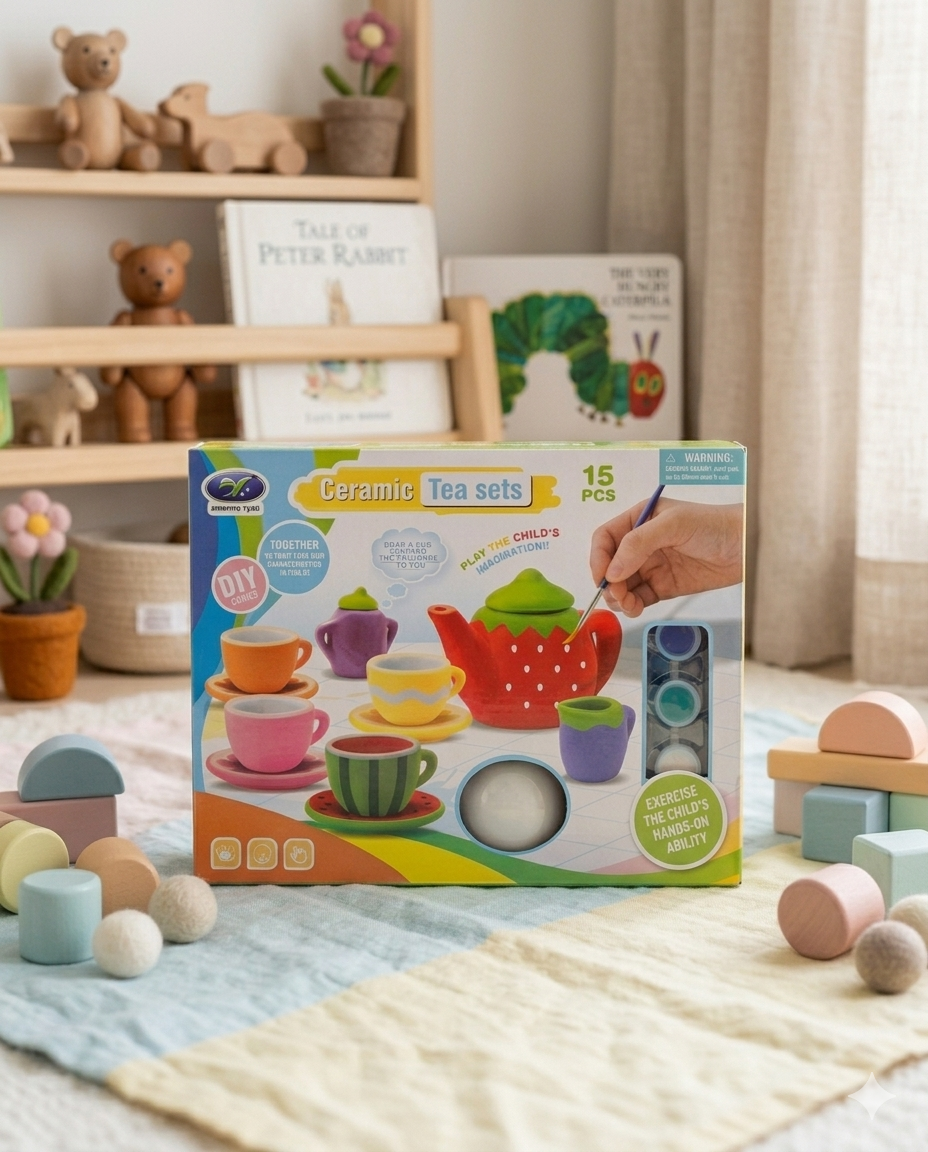 Ceramic Painting Tea Set