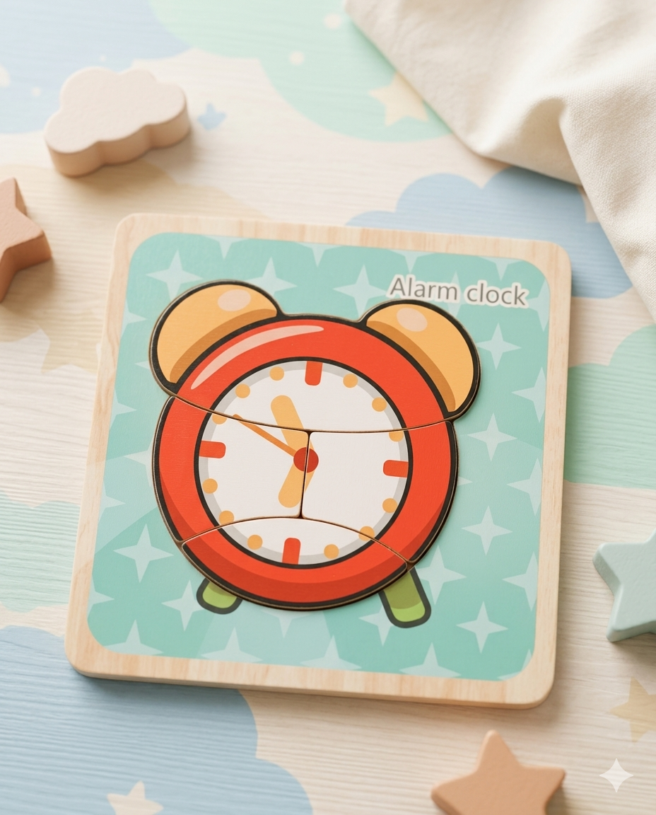 Clock Chunky Puzzle