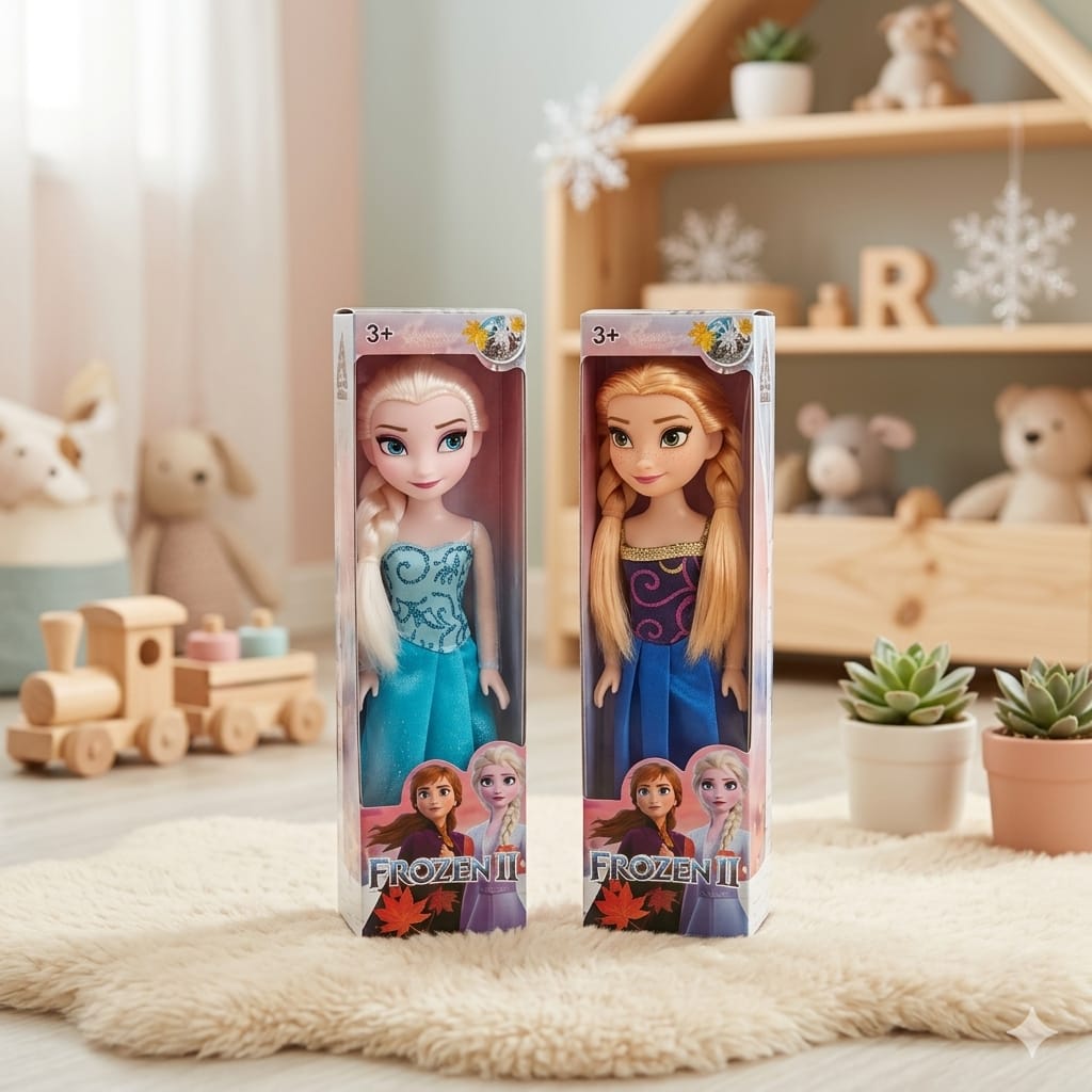 Elsa & Anna Dolls