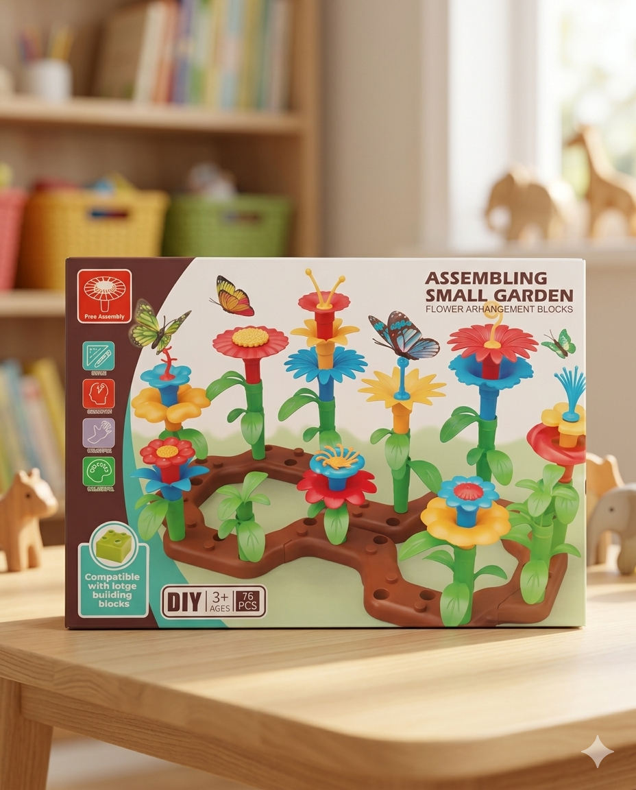 Flower Garden Building Set