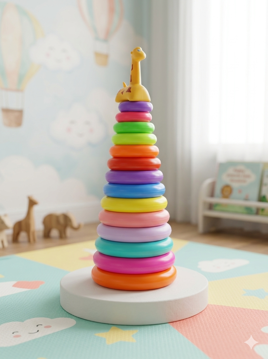 Giraffe Stacking Tower