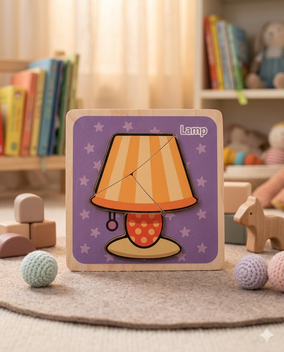 Lamp Chunky Puzzle