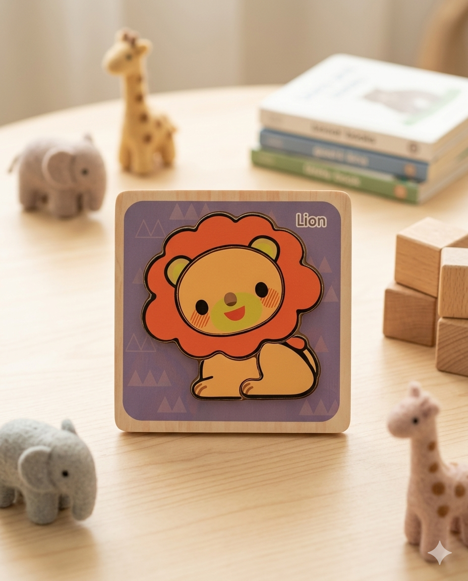 Lion Chunky Puzzle