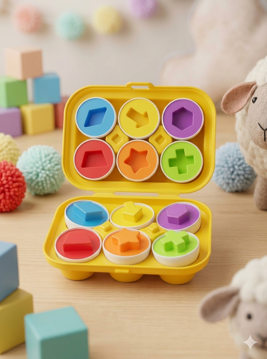Matching Eggs Set (6 Eggs)