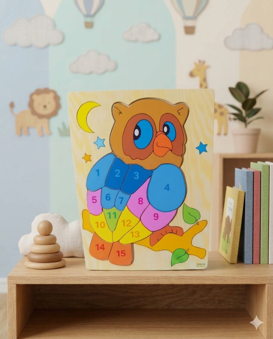 Number Owl Puzzle