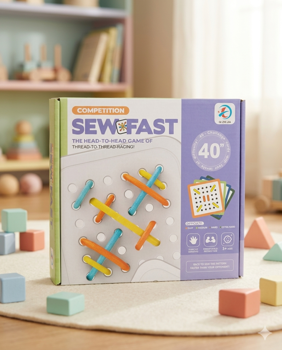 Sew-Fast Threading Game