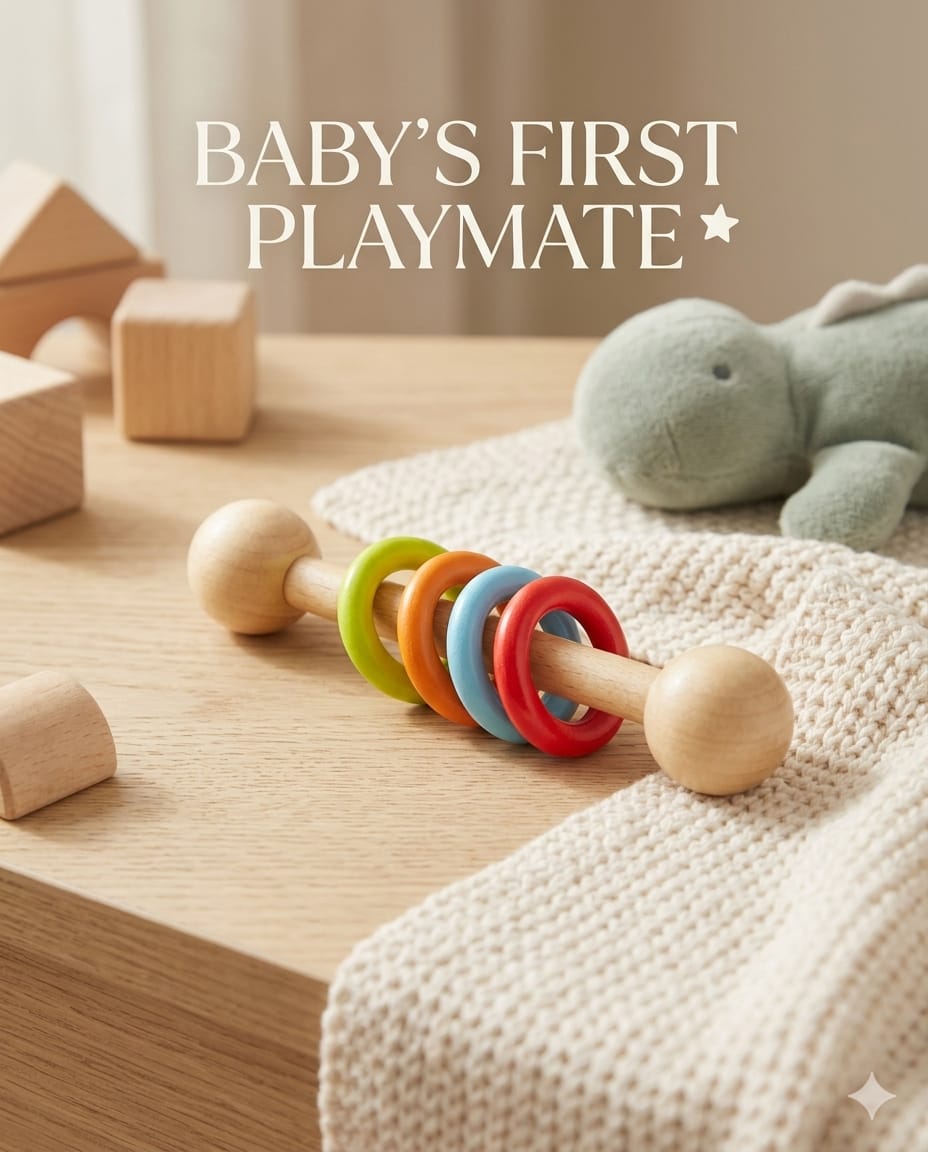 Wooden Rattle