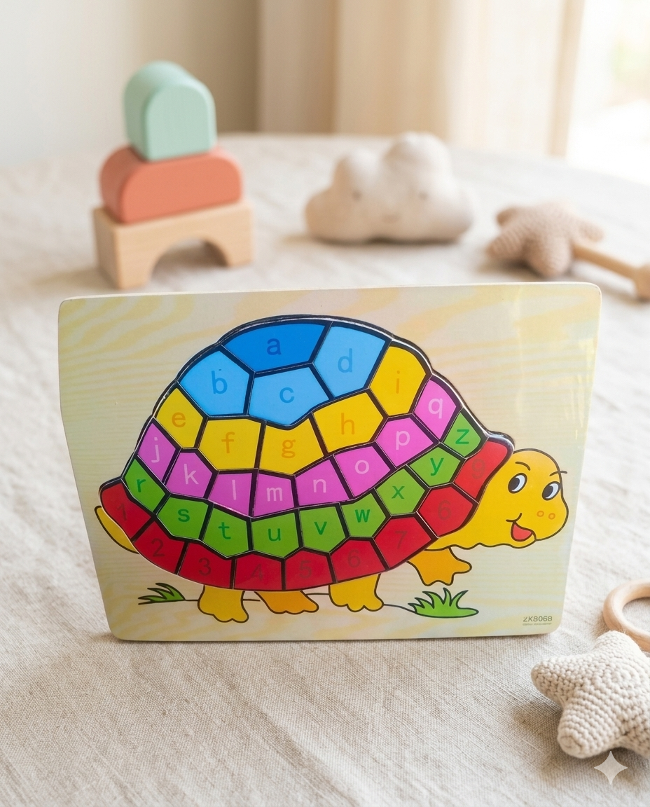 Alphabet Tortoise Puzzle